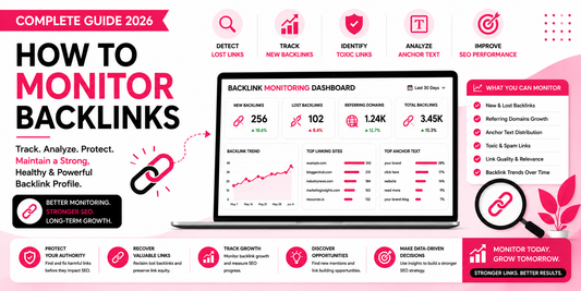 How to Monitor Backlinks: A Complete Guide to Tracking and Managing Your Backlink Profile