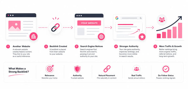 How Backlinks Work in SEO (Explained Simply)