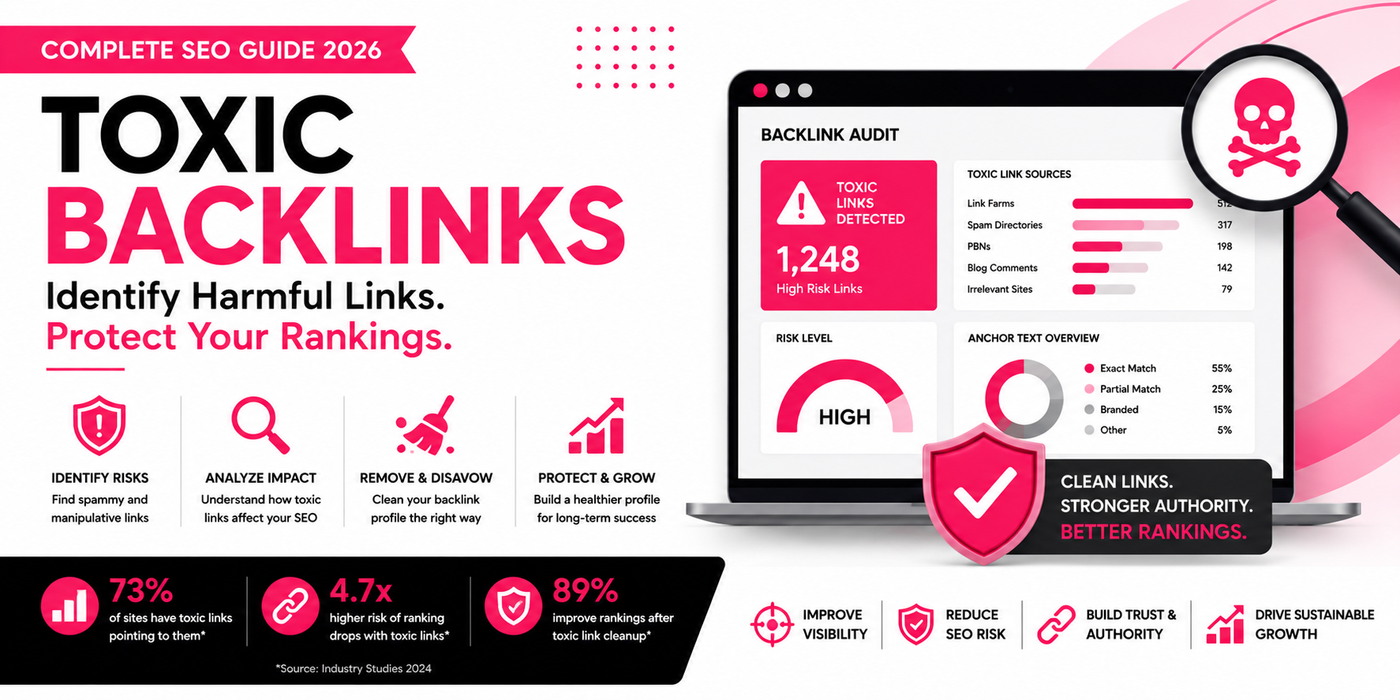 Toxic Backlinks: What They Are and How to Identify Harmful Links in 2026
