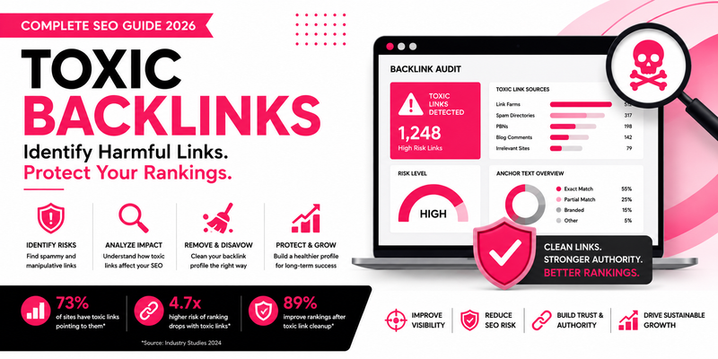 Toxic Backlinks: What They Are and How to Identify Harmful Links in 2026